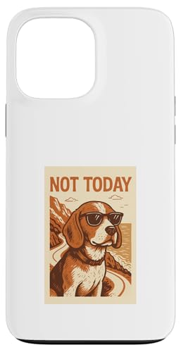 Beagle Not Today Cool Adventure Print Lustiger Beagle Hülle für iPhone 13 Pro Max Beagle Not Today Cool Adventure Print Lustiger Beagle Hülle für iPhone 13 Pro Max von Adventure and Dog Prints