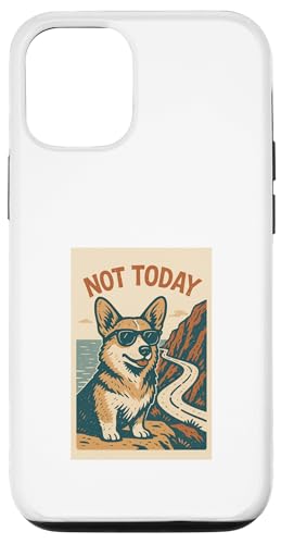 Corgi Not Today Walisischer Corgi mit coolem Abenteuerdruck Hülle für iPhone 12/12 Pro Corgi Not Today Walisischer Corgi mit coolem Abenteuerdruck Hülle für iPhone 12/12 Pro von Adventure and Dog Prints