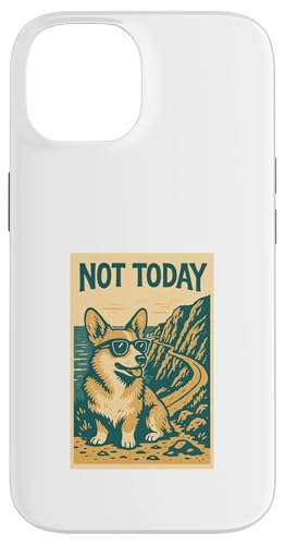 Welsh Corgi Not Today Cooler Corgi mit Abenteuerdruck Hülle für iPhone 14 Welsh Corgi Not Today Cooler Corgi mit Abenteuerdruck Hülle für iPhone 14 von Adventure and Dog Prints