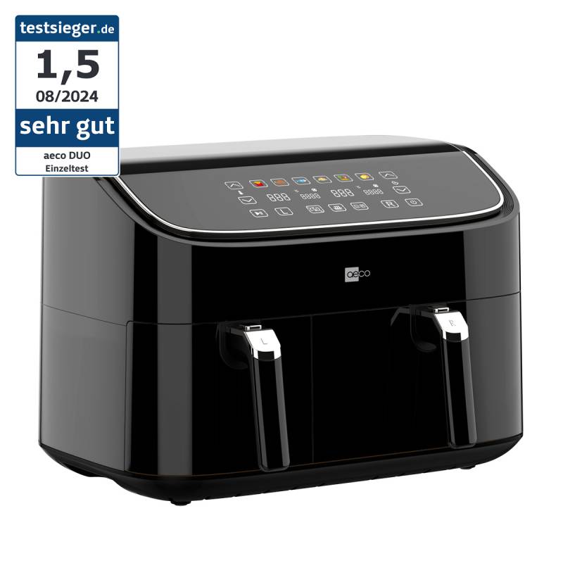 aeco DUO Doppelkammer AirFryer 9 Liter von Aeco