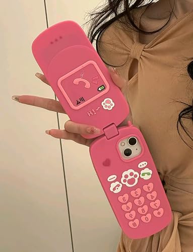 Rosa Lustige Handyhülle für iPhone 13 Pro, Niedliche 3D-Cartoon-rosa Katzenkrallen, Retro-Klapphon-Schutzhülle, weiche Silikon-Handyhülle für Frauen und Mädchen Rosa Lustige Handyhülle für iPhone 13 Pro, Niedliche 3D-Cartoon-rosa Katzenkrallen, Retro-Klapphon-Schutzhülle, weiche Silikon-Handyhülle für Frauen und Mädchen von Aeilene