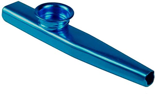Áengus Kazoo Flöte Membran Musikinstrument – Metall Blau von Áengus