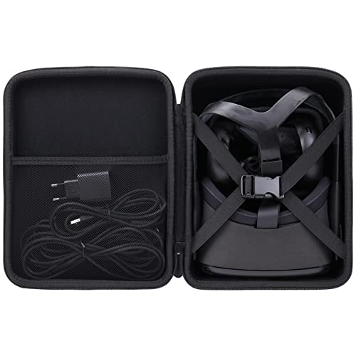 Aenllosi Hart Hülle Tasche für Meta Quest 2/Oculus Quest 2/PICO 4 VR Headset (Nur Tasche) (Schwarz) von Aenllosi