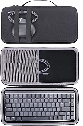 Aenllosi Hart Tasche Hülle für Logitech MX Mechanische Mini Kabellos Beleuchtete Tastatur, Nur Tasche von Aenllosi