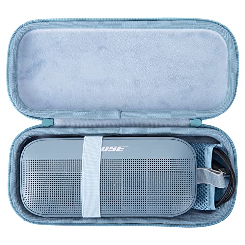 Aenllosi Hart Tragen Tasche für Bose SoundLink Flex Bluetooth Speaker Tragbaren Bluetooth Lautsprecher, Nur Tasche (Blue) von Aenllosi