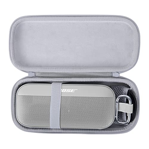 Aenllosi Hart Tragen Tasche für Bose SoundLink Flex Bluetooth Speaker Tragbaren Bluetooth Lautsprecher, Nur Tasche (White) von Aenllosi