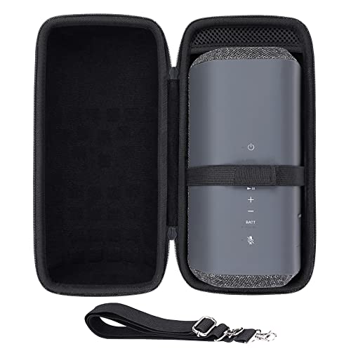 Aenllosi Harte Tasche Hülle für SRS-X300/SRS-XE300 Tragbarer Kabelloser Bluetooth Lautsprecher, Nur Tasche (Schwarz) von Aenllosi