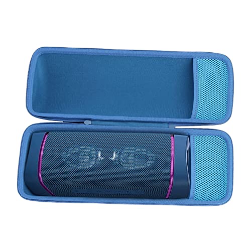 Aenllosi Harte Tasche Hülle für Sony SRS-XB43/SRS-XG300 Tragbarer Kabelloser Bluetooth Lautsprecher,nur Tasche (Blau) von Aenllosi