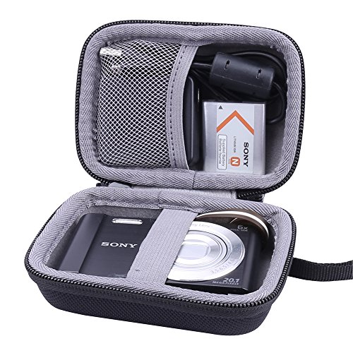 Hart Taschen Hülle für Sony DSC-W810/W800/W830 Digitalkamera von Aenllosi (Schwarz) von Aenllosi