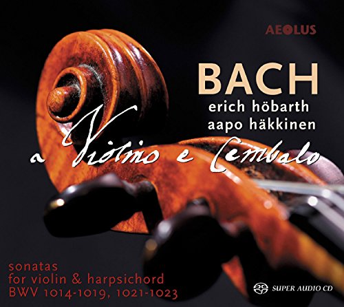 Bach: Sonaten für Violine und Cembalo BWV 1014-1019 & 1021-1023 von Aeolus (Note 1 Musikvertrieb)
