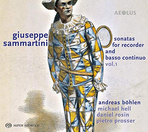 Sammartini: Sonaten für Blockflöte & b.c. Vol. 1 von Aeolus (Note 1 Musikvertrieb)