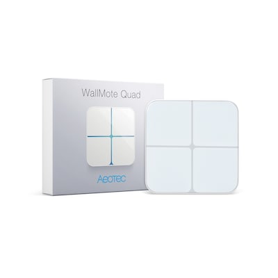Aeotec WallMote Quad - Remote Switch mit 4 Buttons von Aeotec
