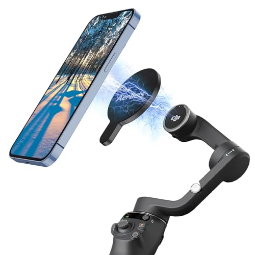 Aerbeis Für DJI OM 6 Magsafe Adapterklemme, kompatibel mit Gimbal Stabilisator DJI Osmo Mobile 6, passt auch für DJI OM 5 4 SE Aerbeis Für DJI OM 6 Magsafe Adapterklemme, kompatibel mit Gimbal Stabilisator DJI Osmo Mobile 6, passt auch für DJI OM 5 4 SE von Aerbeis