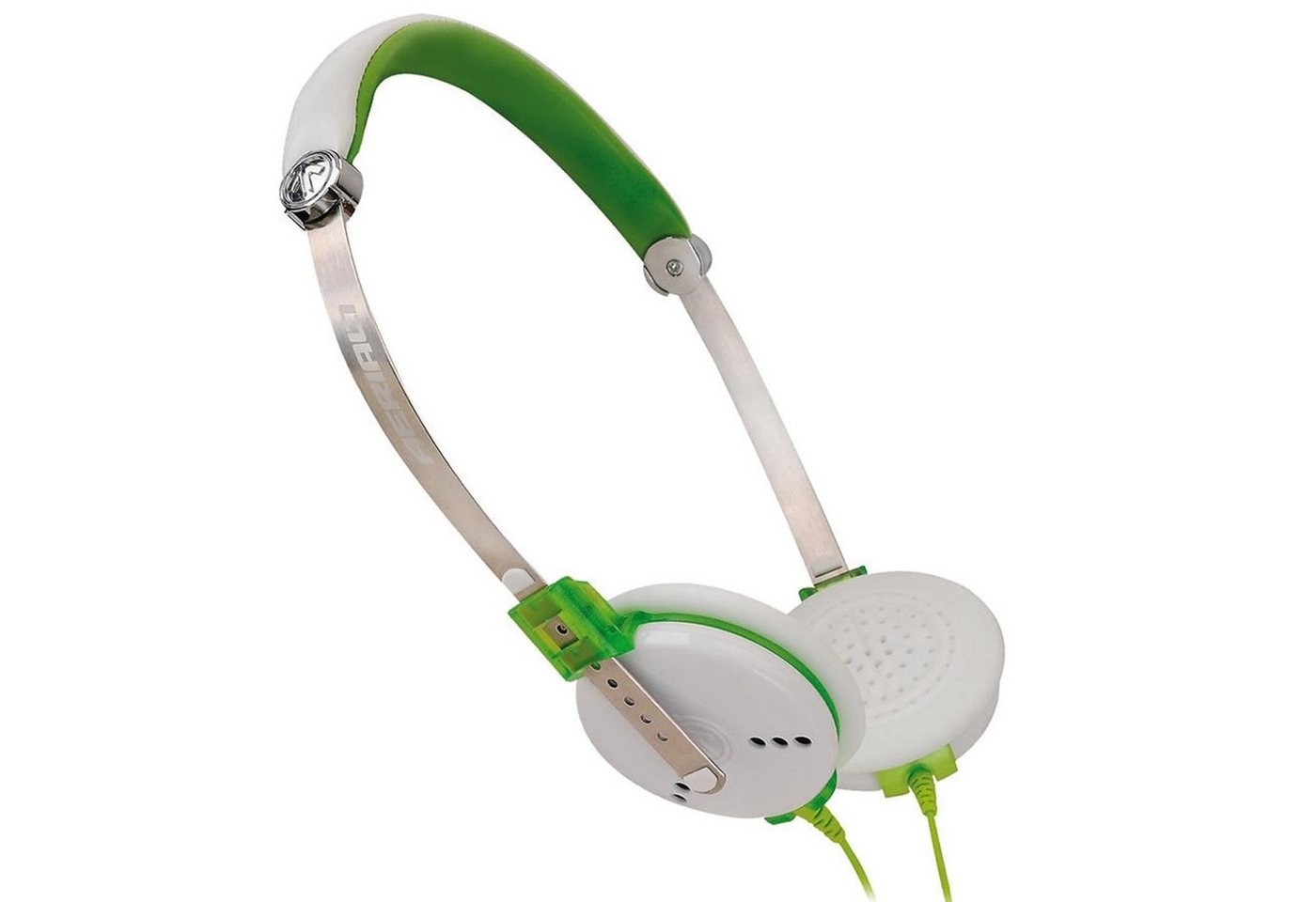 Aerial7 Fuse Sound-Disc On-Ear Headset Mikrofon Grün Headset (Mikrofon, Stereo, Kopfhörer Mikrofon am Kabel Kompakt + Leicht) von Aerial7