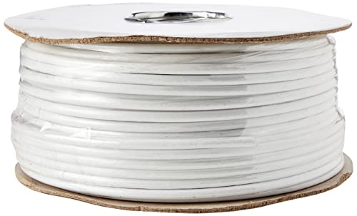 Aerials, Satellites and Cables, RG6, digitales Koaxialkabel für Fernseher, 100 m, weiß Aerials, Satellites and Cables, RG6, digitales Koaxialkabel für Fernseher, 100 m, weiß von Aerials, Satellites and Cables
