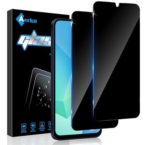 Aerku 2 Stück Sichtschutz Full Screen Schutzfolie für Samsung Galaxy A16 5G für Panzerglas, Anti Fingerabdrücke Schwarzer Rand Anti-Spy Panzer Schutz Glas Folie, 9H Schutzglas Aerku 2 Stück Sichtschutz Full Screen Schutzfolie für Samsung Galaxy A16 5G für Panzerglas, Anti Fingerabdrücke Schwarzer Rand Anti-Spy Panzer Schutz Glas Folie, 9H Schutzglas von Aerku