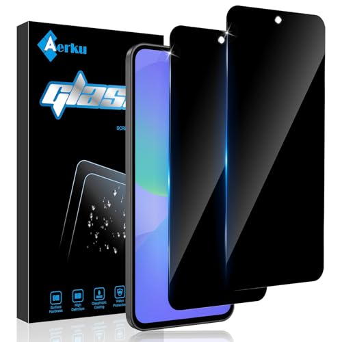 Aerku 2 Stück Sichtschutz Full Screen Schutzfolie für Samsung Galaxy A36/A56 5G für Panzerglas, Anti Fingerabdrücke Schwarzer Rand Anti-Spy Panzer Schutz Glas Folie, 9H Schutzglas Aerku 2 Stück Sichtschutz Full Screen Schutzfolie für Samsung Galaxy A36/A56 5G für Panzerglas, Anti Fingerabdrücke Schwarzer Rand Anti-Spy Panzer Schutz Glas Folie, 9H Schutzglas von Aerku