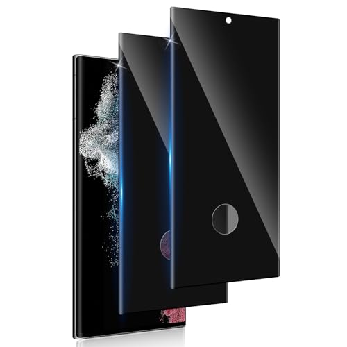 Aerku 2 Stück Sichtschutz Full Screen Schutzfolie für Samsung Galaxy S22 Ultra für Panzerglas, Privacy Schutzglas, 9H Härte Anti Fingerabdrücke Schwarzer Rand Anti-Spy Panzer Schutz Glas Folie Aerku 2 Stück Sichtschutz Full Screen Schutzfolie für Samsung Galaxy S22 Ultra für Panzerglas, Privacy Schutzglas, 9H Härte Anti Fingerabdrücke Schwarzer Rand Anti-Spy Panzer Schutz Glas Folie von Aerku