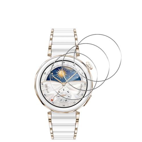 Aerku 3 Stück Schutzfolie Kompatibel mit Huawei Watch GT 5 Pro 42MM für Panzerglas, 9H Härte Displayschutzfolie, Anti-Kratzen Schutzglas, Anti-Bläschen Folie - Transparent Aerku 3 Stück Schutzfolie Kompatibel mit Huawei Watch GT 5 Pro 42MM für Panzerglas, 9H Härte Displayschutzfolie, Anti-Kratzen Schutzglas, Anti-Bläschen Folie - Transparent von Aerku