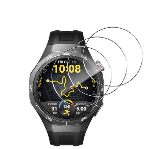 Aerku 3 Stück Schutzfolie Kompatibel mit Huawei Watch GT 5 Pro 46MM für Panzerglas, 9H Härte Displayschutzfolie, Anti-Kratzen Schutzglas, Anti-Bläschen Folie - Transparent Aerku 3 Stück Schutzfolie Kompatibel mit Huawei Watch GT 5 Pro 46MM für Panzerglas, 9H Härte Displayschutzfolie, Anti-Kratzen Schutzglas, Anti-Bläschen Folie - Transparent von Aerku