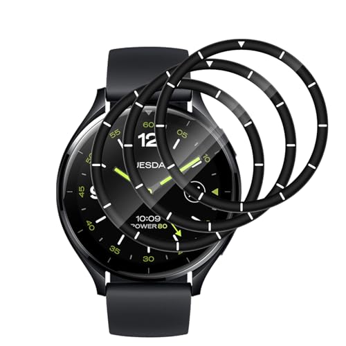 Aerku 3 Stück Schutzfolie Kompatibel mit Xiaomi Mi Watch 2 für Panzerglas, 9H Härte Displayschutzfolie, Anti-Kratzen Schutzglas, 3D Anti-Bläschen Panzer Schutz Glas Aerku 3 Stück Schutzfolie Kompatibel mit Xiaomi Mi Watch 2 für Panzerglas, 9H Härte Displayschutzfolie, Anti-Kratzen Schutzglas, 3D Anti-Bläschen Panzer Schutz Glas von Aerku