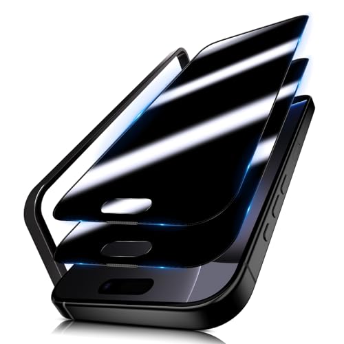 Aerku 360° Privacy Schutzfolie für iPhone 16 Pro Max für Panzerglas Sichtschutz, 9H HD Vollständige Abdeckung Schutzglas Anti-Spy Blasenfrei Anti-Fingerabdruck, 2 Stück Aerku 360° Privacy Schutzfolie für iPhone 16 Pro Max für Panzerglas Sichtschutz, 9H HD Vollständige Abdeckung Schutzglas Anti-Spy Blasenfrei Anti-Fingerabdruck, 2 Stück von Aerku