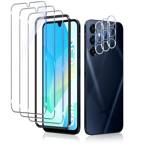 Aerku Schutzfolie für Samsung Galaxy A16 5G für Panzerglas, 3 Stück Schutzglas und 3 Stück Kameraschutz, 0.33mm Ultra-klar Folie, 9H Härte Anti-Kratzen Anti-Bläschen Displayschutz Aerku Schutzfolie für Samsung Galaxy A16 5G für Panzerglas, 3 Stück Schutzglas und 3 Stück Kameraschutz, 0.33mm Ultra-klar Folie, 9H Härte Anti-Kratzen Anti-Bläschen Displayschutz von Aerku