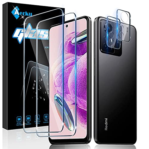 Aerku Schutzfolie für Redmi Note 12S 4G für Panzerglas, 2 Stück 3D Schutzglas und 2 Stück Kameraschutz, Ultra-klar Folie, 9H Härte Anti-Bläschen Anti-Kratzen Displayschutz Aerku Schutzfolie für Redmi Note 12S 4G für Panzerglas, 2 Stück 3D Schutzglas und 2 Stück Kameraschutz, Ultra-klar Folie, 9H Härte Anti-Bläschen Anti-Kratzen Displayschutz von Aerku