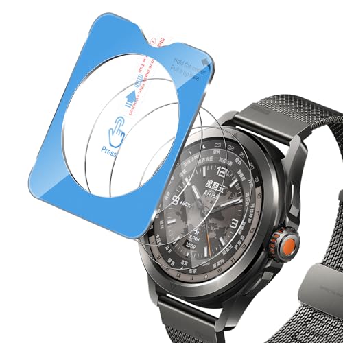 Aerku Schutzfolie für Xiaomi Watch S4 Sport für Panzerglas, 3 Stück 9H Härte Displayschutz mit Positionierhilfe für Installation, Anti-Staub und Blasenfrei Schutzglas Aerku Schutzfolie für Xiaomi Watch S4 Sport für Panzerglas, 3 Stück 9H Härte Displayschutz mit Positionierhilfe für Installation, Anti-Staub und Blasenfrei Schutzglas von Aerku