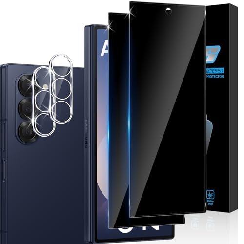 Aerku Sichtschutz Schutzfolie für Samsung Galaxy Z Fold 6/Z Fold6 5G für Panzerglas, 2 Stück Sichtschutzfolie und 2 Stück Kameraschutz, 9H Härte Anti-Spy Folie Privacy Schutzglas Aerku Sichtschutz Schutzfolie für Samsung Galaxy Z Fold 6/Z Fold6 5G für Panzerglas, 2 Stück Sichtschutzfolie und 2 Stück Kameraschutz, 9H Härte Anti-Spy Folie Privacy Schutzglas von Aerku