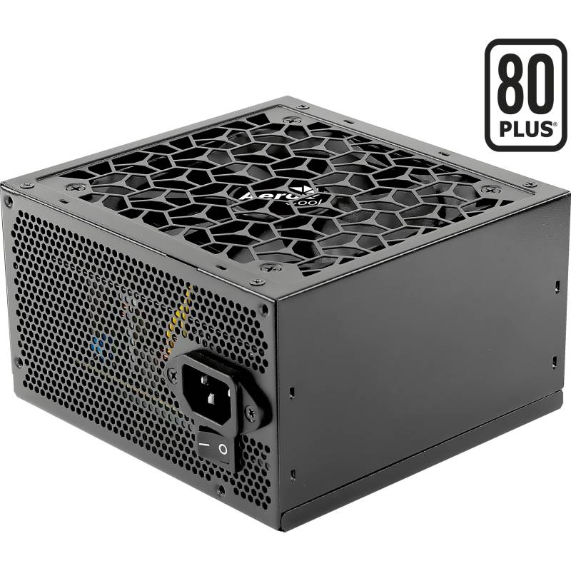 AERO 80+ White 500W, PC-Netzteil von AeroCool