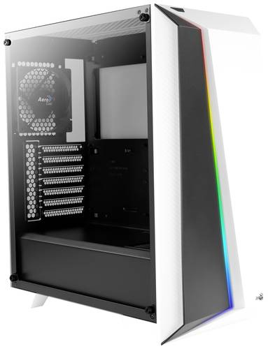 AeroCool CYLONPROWG Midi-Tower PC-Gehäuse Weiß von AeroCool