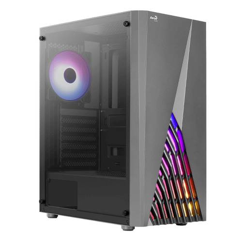 AeroCool Delta Midi-Tower PC-Gehäuse Schwarz von AeroCool