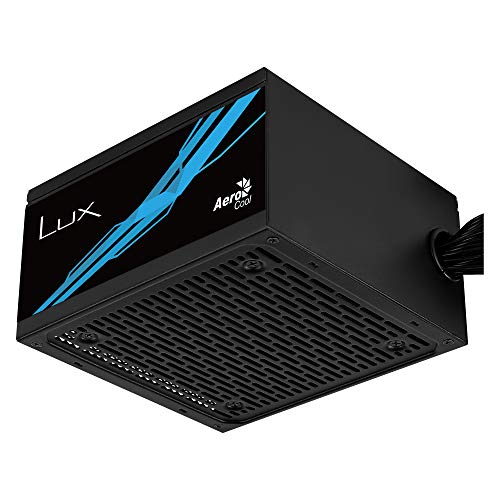 AeroCool Lux - Netzteil 650W, 230V, 80Plus Bronze, Wirkungsgrad 88% +, schwarz, LUX650 von AeroCool