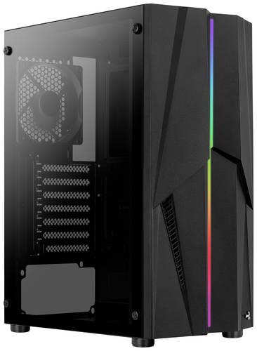 AeroCool Mecha Midi-Tower PC-Gehäuse Schwarz von AeroCool