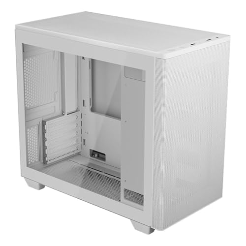 AeroCool Stormfront Mini-Tower Case, Gaming PC Gehäuse, inkl. 7 Lüftersteckplätze, belüftetes Mesh-Frontpanel, kompatibel mit Micro-ATX und Mini-ITX Motherboards, Seitenfenster aus Temperglas, Weiß AeroCool Stormfront Mini-Tower Case, Gaming PC Gehäuse, inkl. 7 Lüftersteckplätze, belüftetes Mesh-Frontpanel, kompatibel mit Micro-ATX und Mini-ITX Motherboards, Seitenfenster aus Temperglas, Weiß von AeroCool