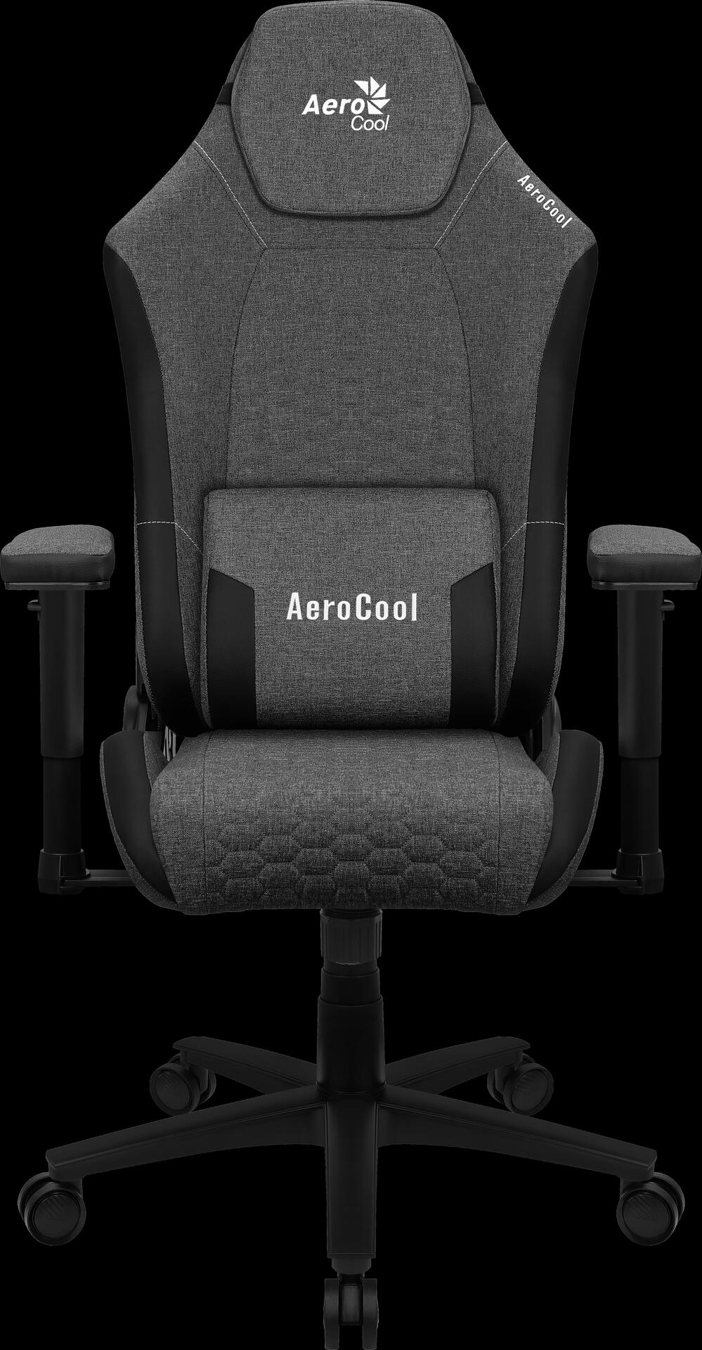Aerocool CROWN AeroWeave Universal-Gamingstuhl Gepolsterter Sitz Schwarz (CROWNASHBK) von AeroCool