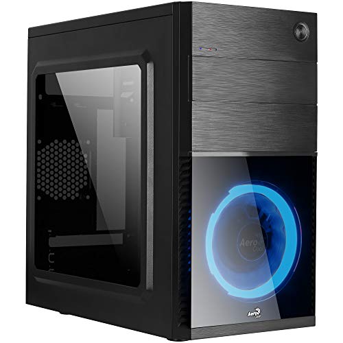 Aerocool CS105BL, Computergehäuse, Acrylfenster, Frontlüfter von AeroCool