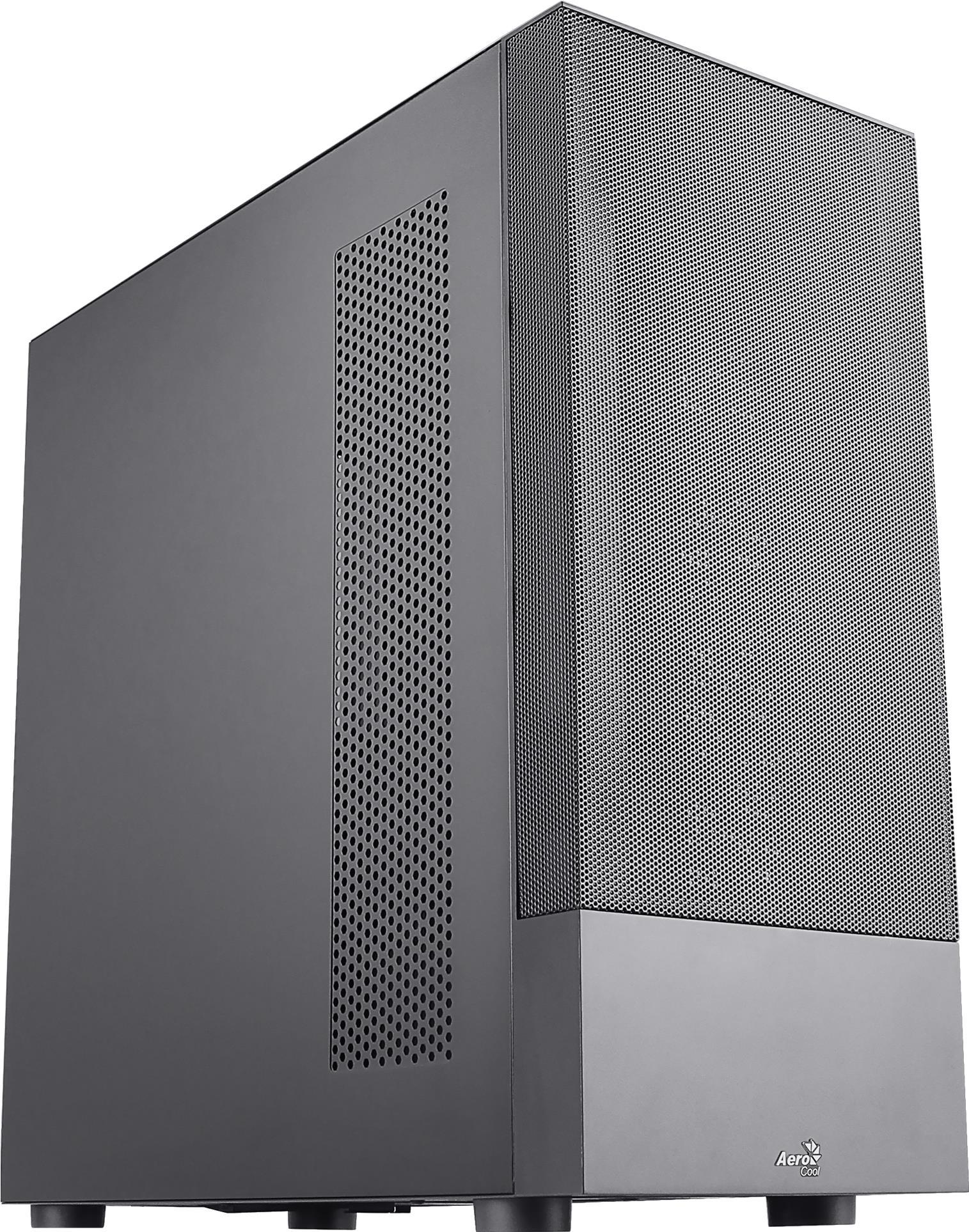 Aerocool Cipher. Typ: PC, Produktfarbe: Schwarz, Unterstützte Motherboards Formfaktoren: ATX, micro ATX, Mini-ITX. Unterstützte Stromversorgungs-Formfaktoren: ATX. Durchmesser unterstützte Vorderseitenlüfter: 120,140 mm, Durchmesser unterstützter Rückseitenlüfter: 120 mm, Unterstützte Lüfterdurchmesser (oben): 120,140 mm. Unterstützte Hard-Disk Drive Größen: 3.5 , SSD-Formfaktor: 2.5. Breite: 205 mm, Tiefe: 485 mm, Höhe: 485 mm (ACCM-PB28004.11) Aerocool Cipher. Typ: PC, Produktfarbe: Schwarz, Unterstützte Motherboards Formfaktoren: ATX, micro ATX, Mini-ITX. Unterstützte Stromversorgungs-Formfaktoren: ATX. Durchmesser unterstützte Vorderseitenlüfter: 120,140 mm, Durchmesser unterstützter Rückseitenlüfter: 120 mm, Unterstützte Lüfterdurchmesser (oben): 120,140 mm. Unterstützte Hard-Disk Drive Größen: 3.5 , SSD-Formfaktor: 2.5. Breite: 205 mm, Tiefe: 485 mm, Höhe: 485 mm (ACCM-PB28004.11) von AeroCool