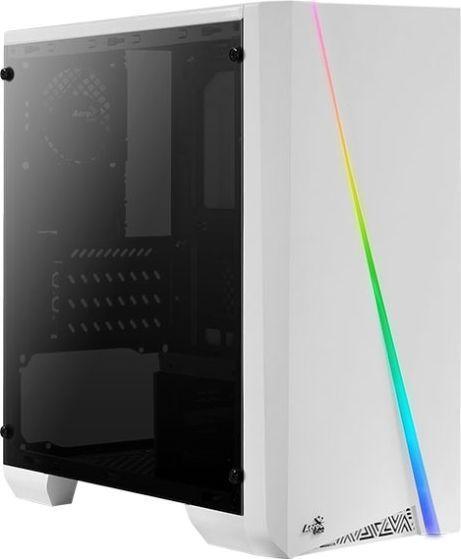 Aerocool Cylon Mini - Mini Tower - PC - Weiß - micro ATX - Mini-ITX - Stahl - Blau - Grün - Rot (ACCS-PV12012.21) von AeroCool