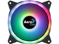 Aerocool Duo 14, Ventilator, 14 cm, 1000 RPM, 23,2 dB, 49,5 cfm, Schwarz von AeroCool