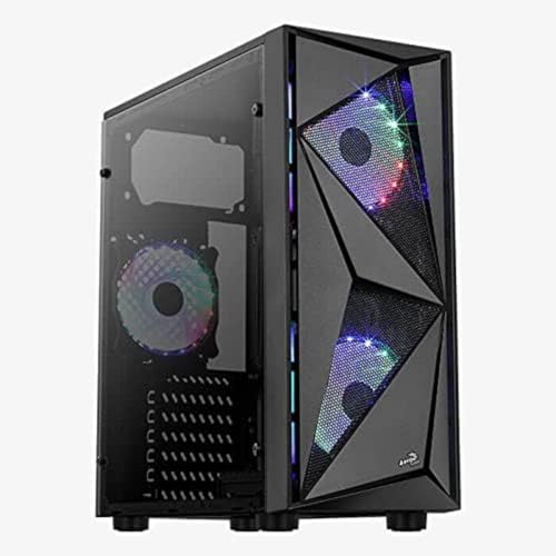 Aerocool Glider Cosmo-A-BK-v2 Midi Tower Noir von AeroCool