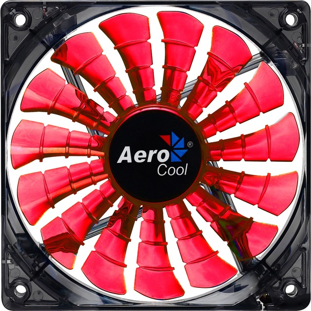 Shark Fan 12cm Devil Red Edition, Gehäuselüfter von AeroCool