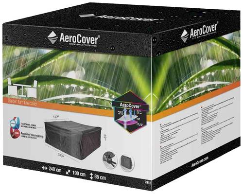 AeroCover 7916 Atmungsaktive Schutzhülle für Sitzgruppen 240x190xH85cm von AeroCover