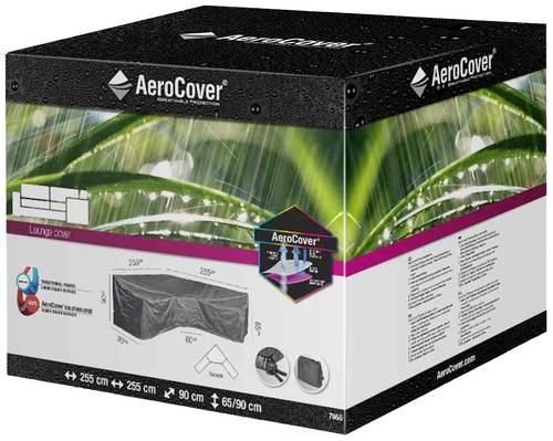 AeroCover 7955 Atmungsaktive Schutzhülle für L-förmige Lounge-Sets 255x255x90xH65/90cm von AeroCover