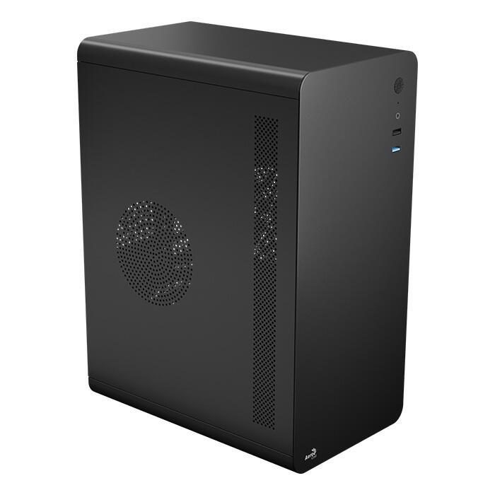 AeroCool PC Gehäuse CS-110-S-BK-v1 Mini-Tower Schwarz AeroCool PC Gehäuse CS-110-S-BK-v1 Mini-Tower Schwarz von Aerocool
