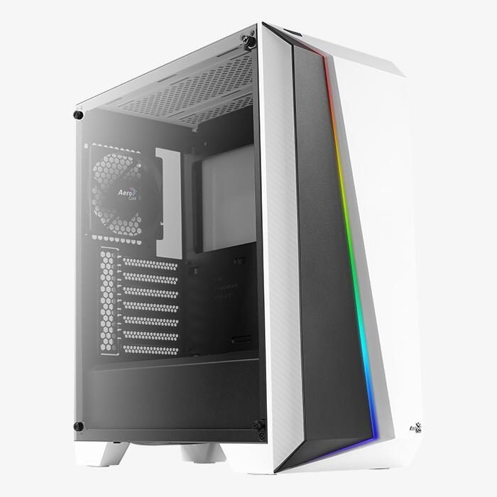 AeroCool PC Gehäuse Cylon Pro TG Mid-Tower Weiß AeroCool PC Gehäuse Cylon Pro TG Mid-Tower Weiß von Aerocool