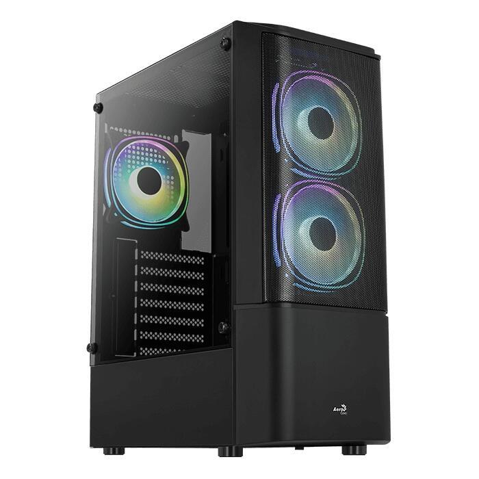 AeroCool PC Gehäuse Quantum Mesh Mid-Tower Schwarz von Aerocool