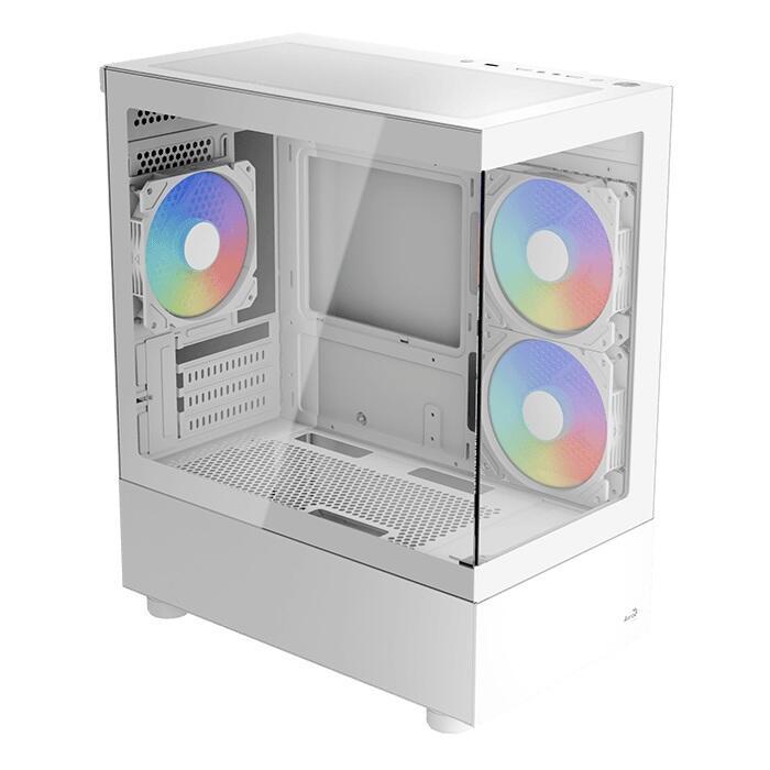 AeroCool PC Gehäuse Viewport Mini V2 ARGB Mini-Tower Weiß AeroCool PC Gehäuse Viewport Mini V2 ARGB Mini-Tower Weiß von Aerocool