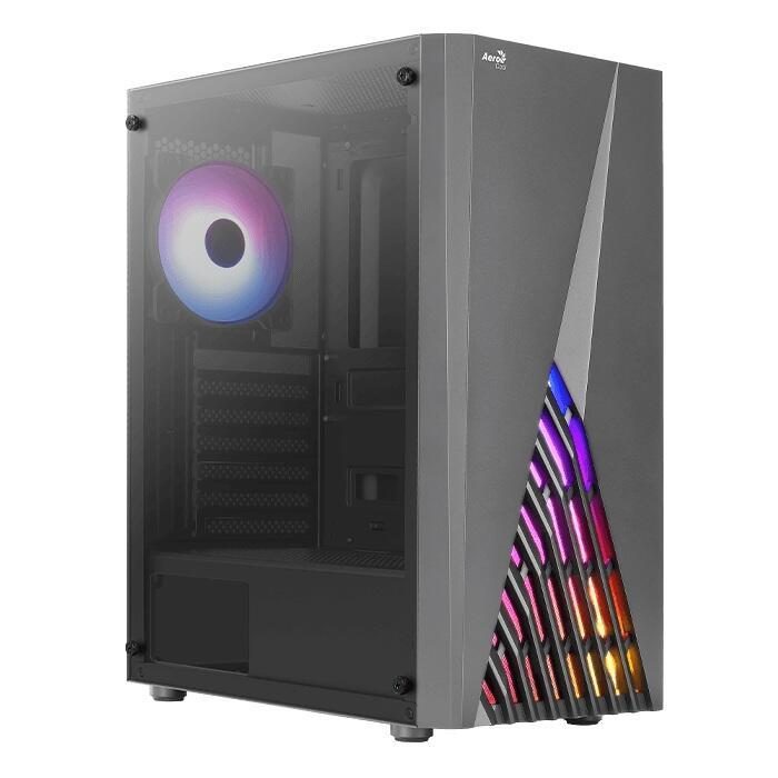 Aerocool PC Gehäuse Delta Midi-Tower Schwarz von Aerocool